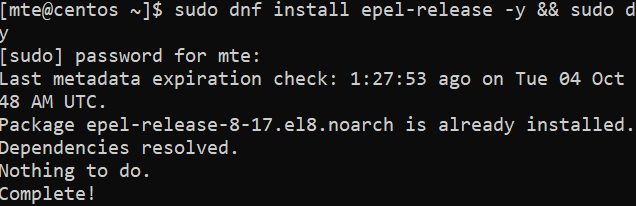 Snapcraft Enable Epel Repository