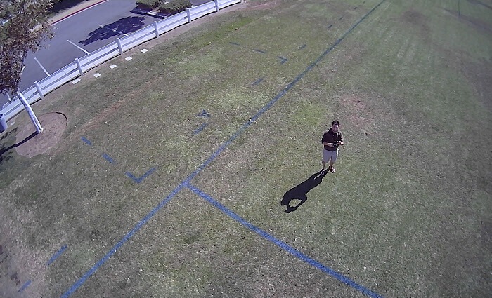 Snaptain Drone Camera Sample Overhead
