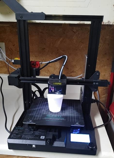 Sunlu T3 3d Printer Review Print Cup