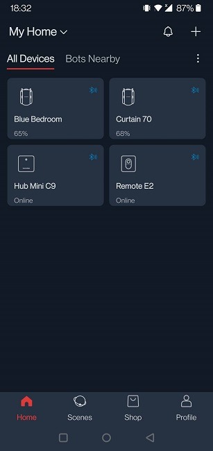Switchbot Curtain Review Paired Devices