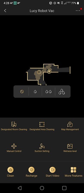 Trifo Lucy Ultra Robot Vacuum Review App Map