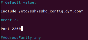 Ubuntu Ssh Server Secure 03 Change Default Port