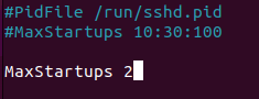 Ubuntu Ssh Server Secure 13 Decrease Concurrent Connections