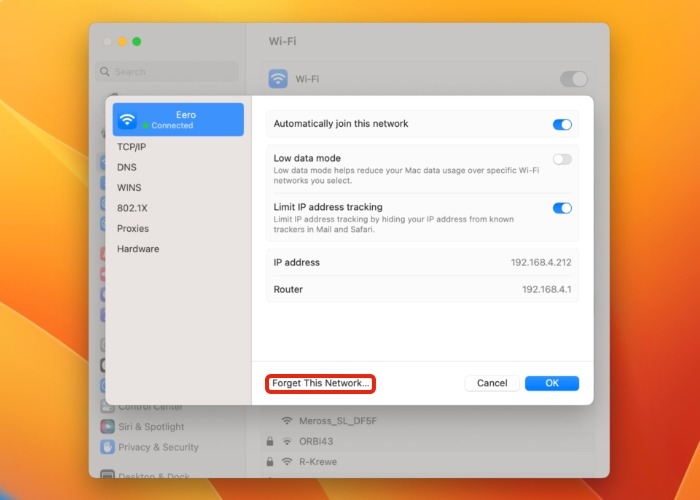 Ventura Forget Network