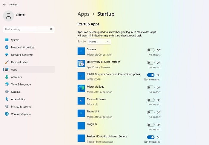 Common Windows Problems Solution Startup Apps