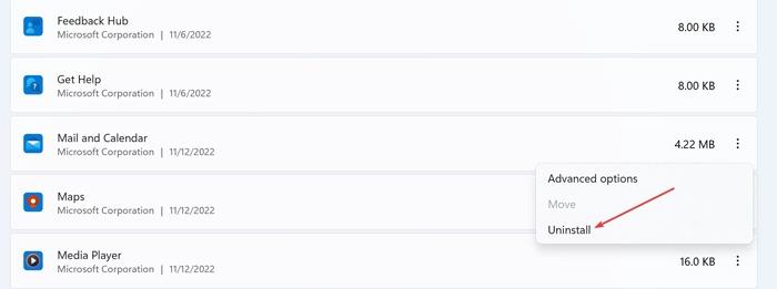 ERR SLL Protocol -  Uninstall Applications