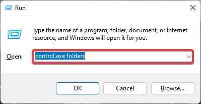 File Explorer Errors Controlexe Folders