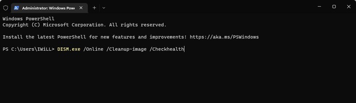 File Explorer Health Check