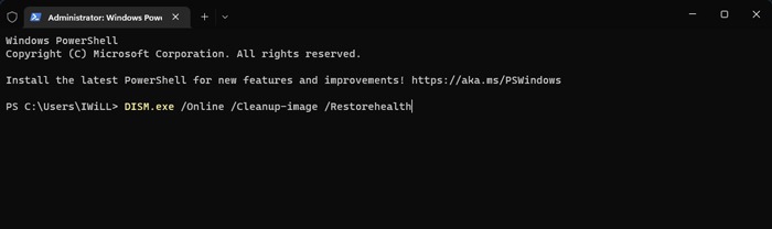 File Explorer Error Restore Health