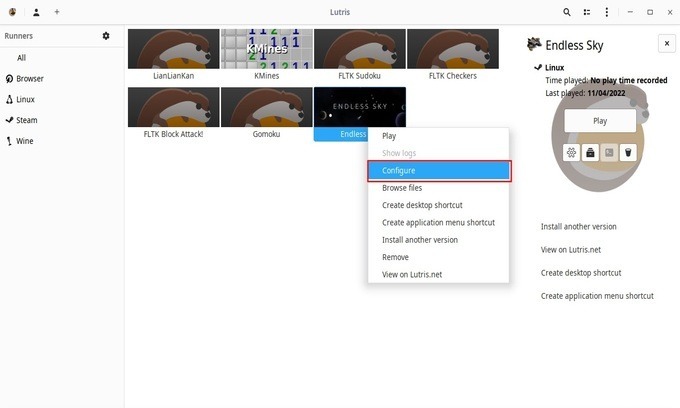 Configuring Gamemode On Lutris