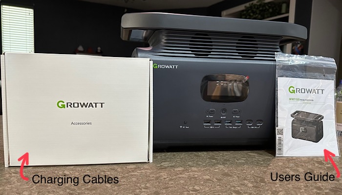 Growatt Box Contents