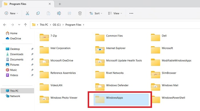 Microsoft Store Not Working Windowsapps Folder