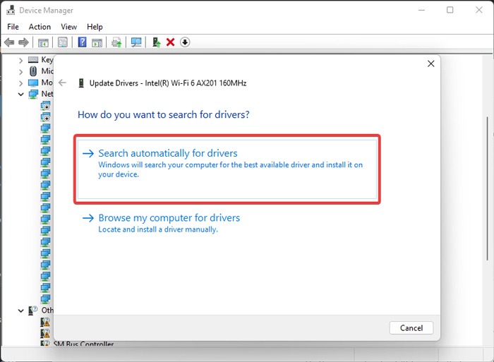 Network Search Automatically For Drivers to Find Computers on Network in Windows 10/11