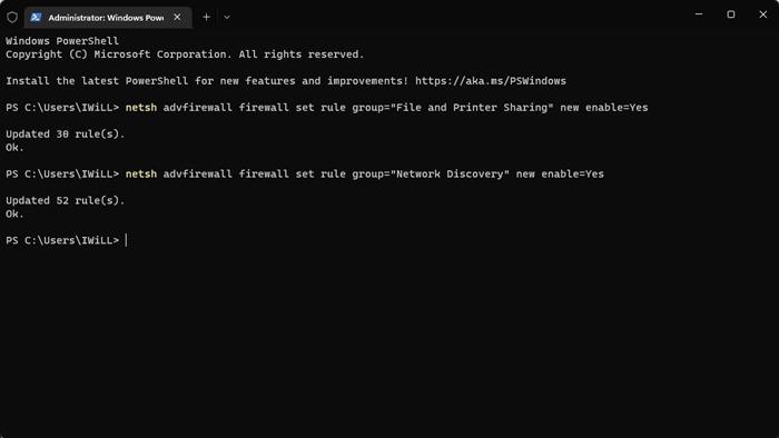 Network Updating Network Rules