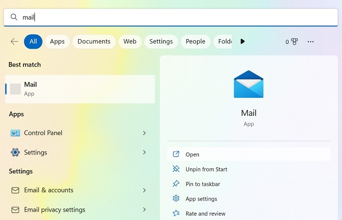 Outlook Add Emojis Mail App Windows11 Open Search