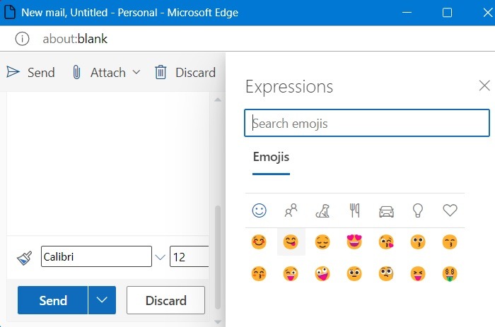 Outlook Add Emojis Outlook Web Click Expressions