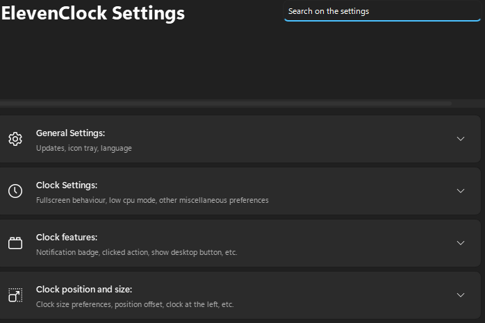 Personalize Windows 11 Elevenclock