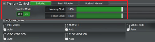 Ryzen Master Ram Oerclocking Memory Clock