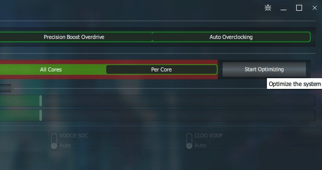 Ryzen Master Curve Optimizer Optimizing