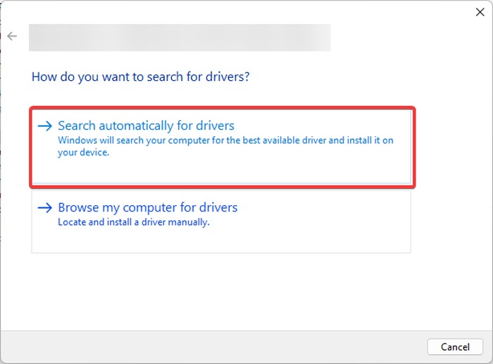Scanner - Search Automatically For Driver Updates