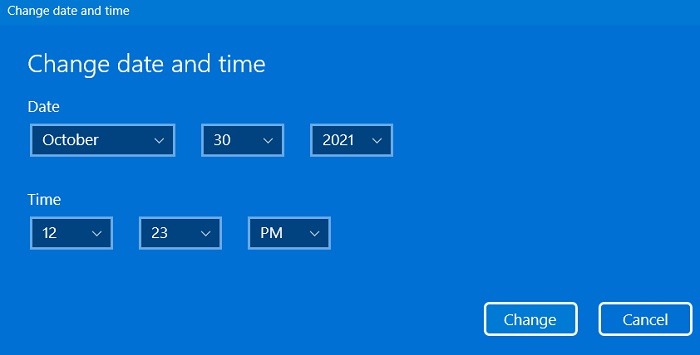 Snipping Tool Not Working Date Time October3o 2021