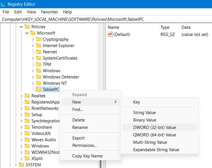 Snipping Tool Not Working Microsoft Dword Value Rightclick