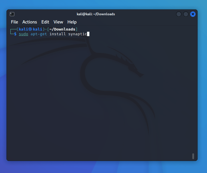 Installing Synaptic package manager