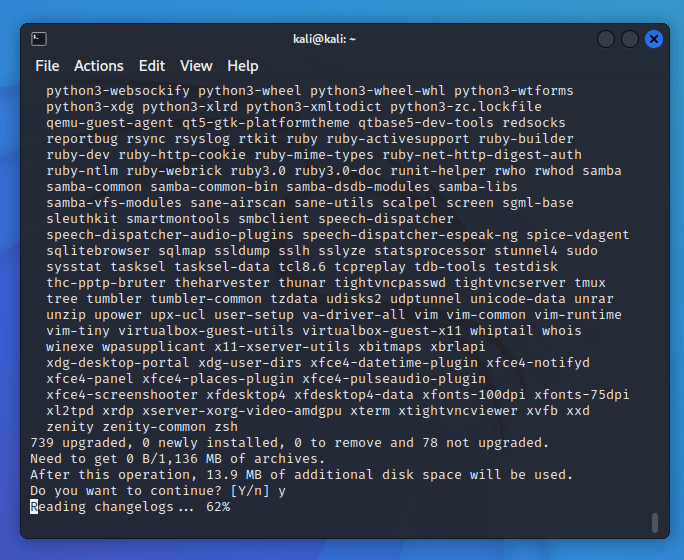 Synaptic Press Y To Confirm