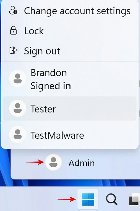 Test Antivirus Malware Switch Account To Test Malware