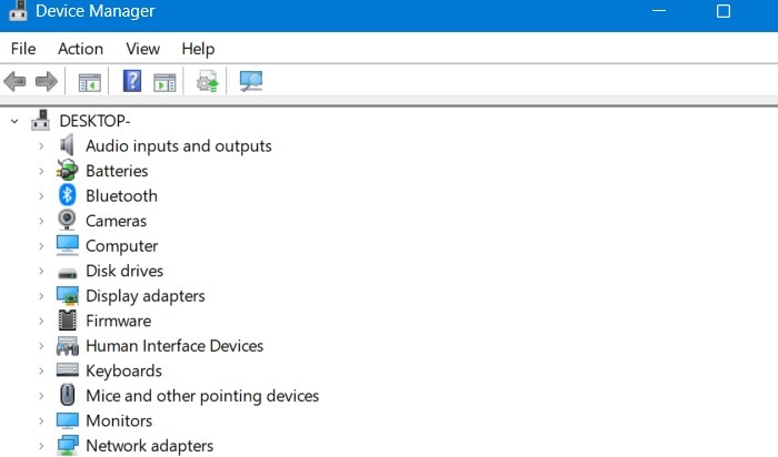Unexpected Store Device Manager Exclamation Points