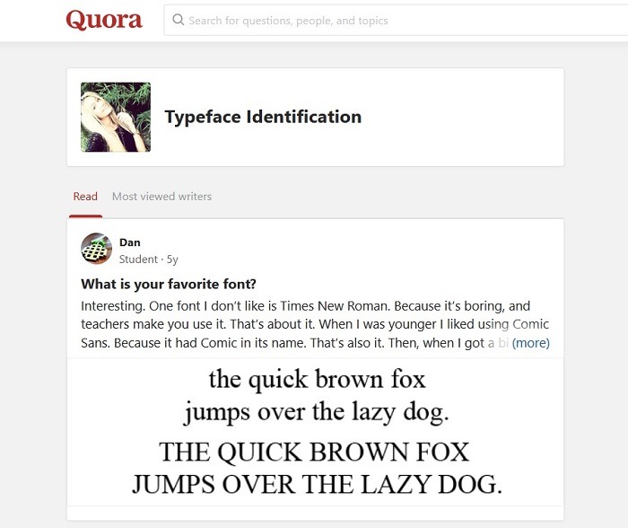 Best Sites Identify Fonts Font Quora
