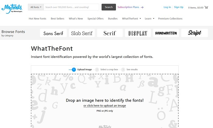 Best Sites Identify Fonts Font What The Font