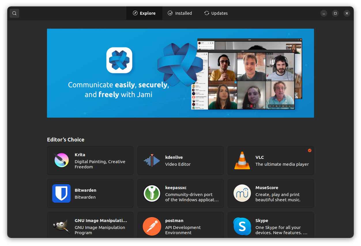 Chrome Click Updates Button