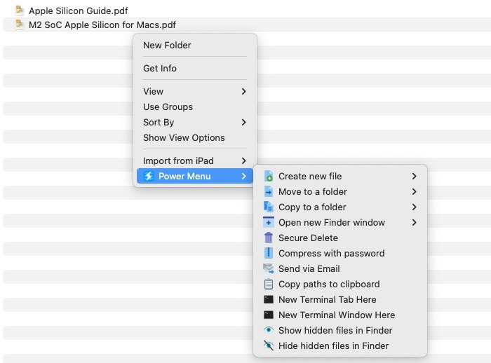 Create New File With Powermenu 1