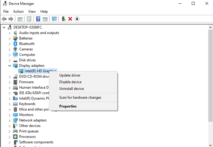 Discord Windows 10 Device Manager Update Drivers 1