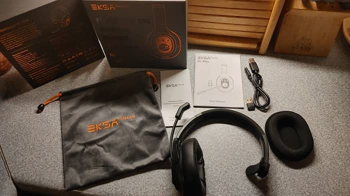 Eksa Telecom H1 Plus Bluetooth Headset Review Started