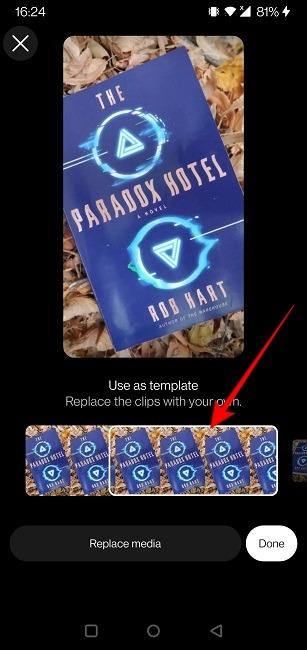 Find Reel Templates Instagram Custom Video Part