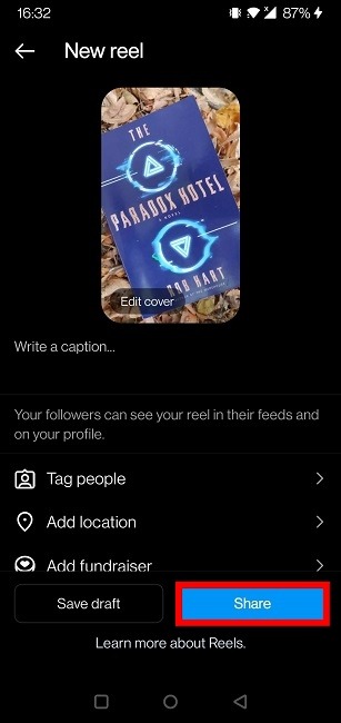Find Reel Templates Instagram Post Reel Screen