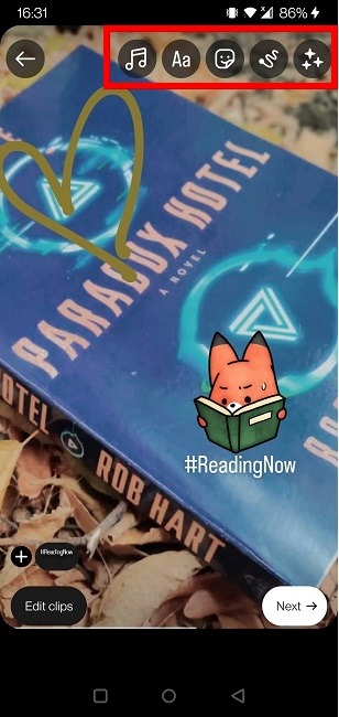 Find Reel Templates Instagram Stickers Drawings