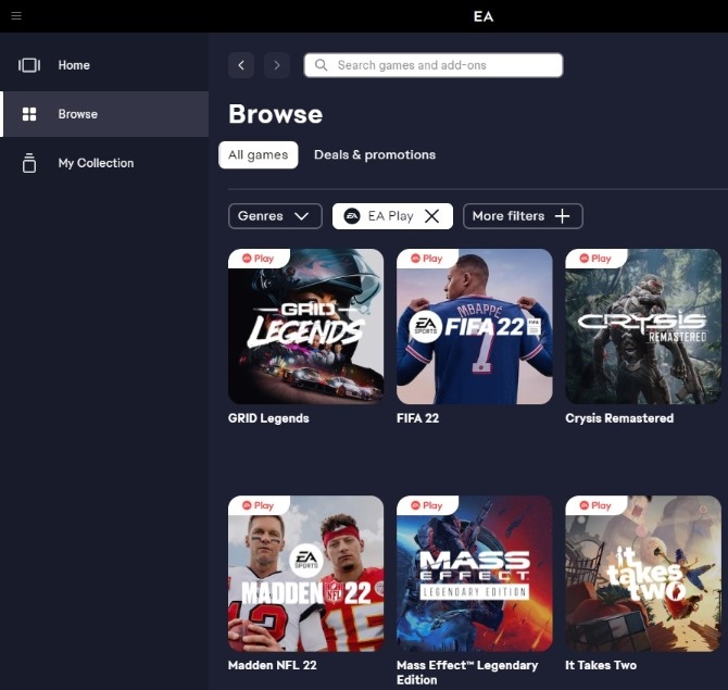 Game Launchers Ea Ea Play