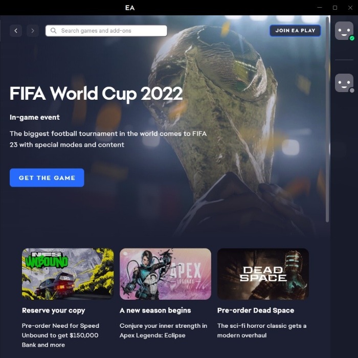 Game Launchers Ea Home