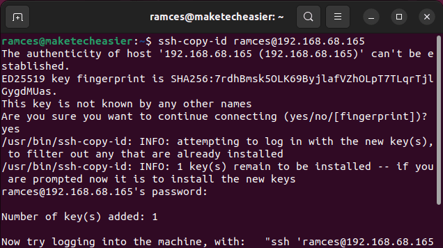 Generate Ssh Key Linux 04 Copy Key To Remote Host