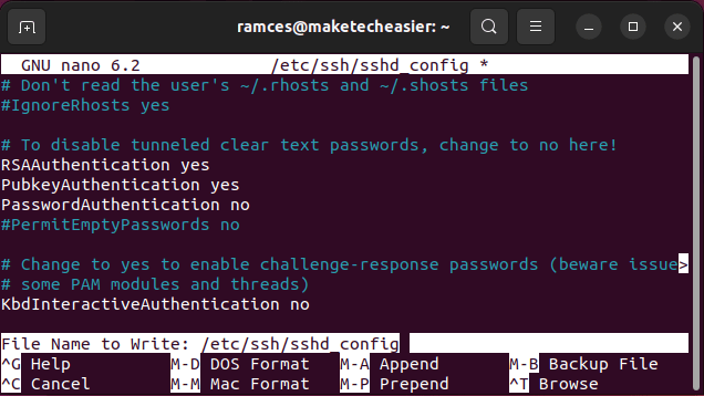 Generate Ssh Key Linux 05 Modify Remote Host Ssh Daemon