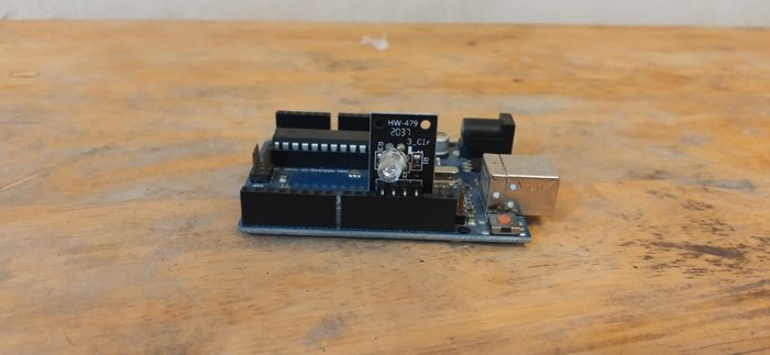 Hw 479 Rgb Led Module Directly Mounted On Arduino Uno