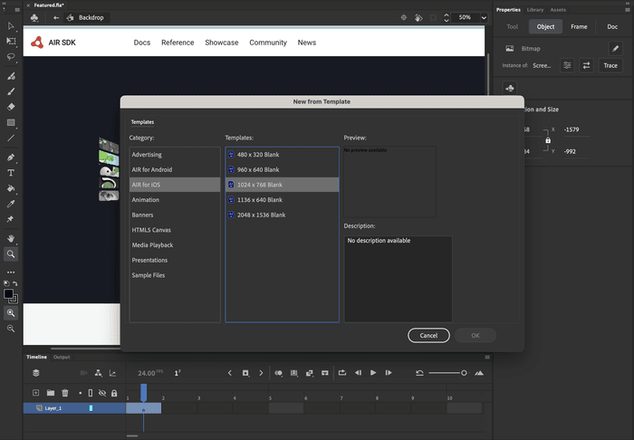 Ios Development Windows Animate Adobe Air