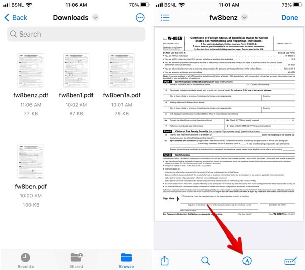 Iphone Files Pdf Markup