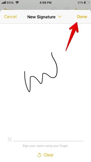 Iphone Notes Pdf Sign Draw