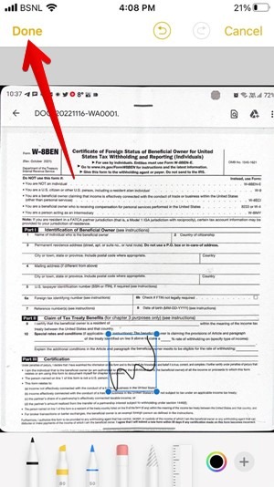 Iphone Notes Pdf Sign Save