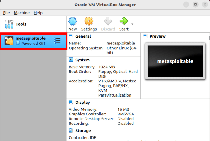Install Metasploit Linux 19 Open Virtual Machine