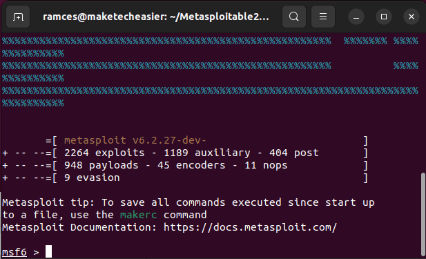 Install Metasploit Linux 22 Reload Metasploit